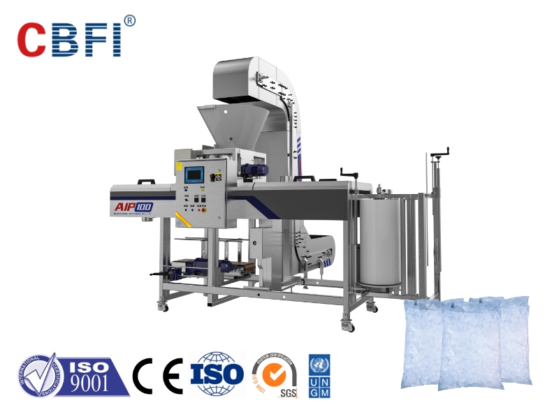 automatic ice packaging machine