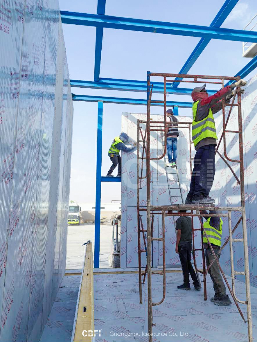 Ice Storage Room Installation